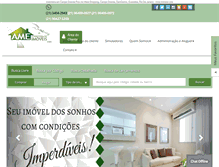 Tablet Screenshot of ameimoveis.com